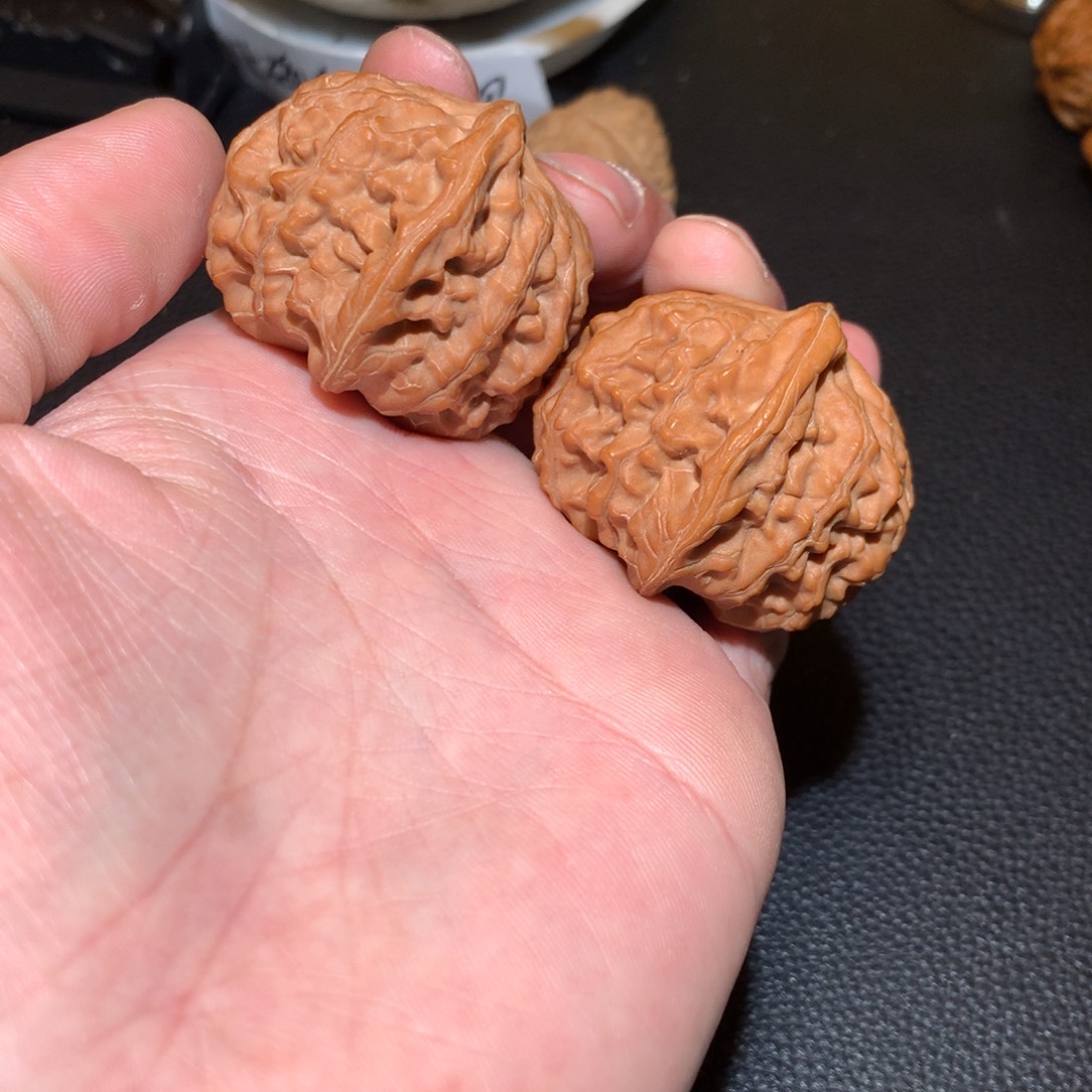 文玩核桃把件玉枕元宝42