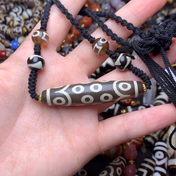 玛瑙/玉髓未镶嵌发一条