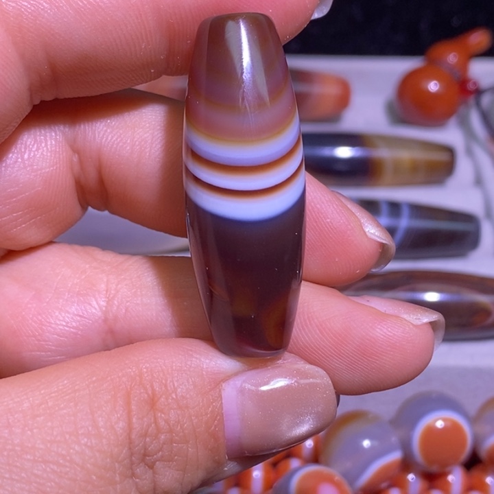 玛瑙/玉髓未镶嵌颈饰