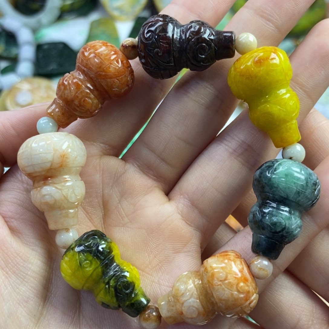 翡翠未镶嵌颈饰❤️**