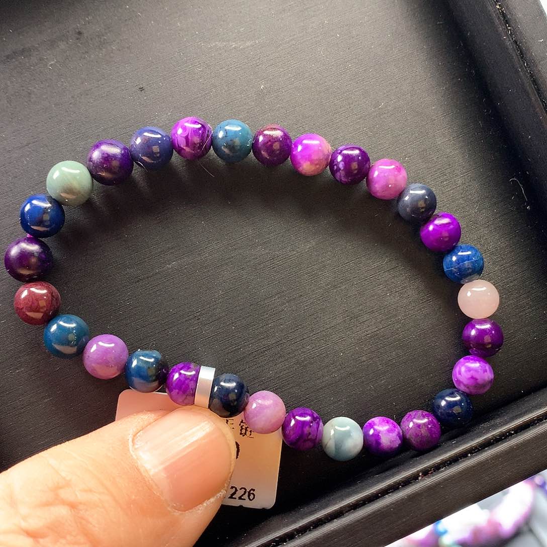 苏纪石（舒俱来）手链未镶嵌