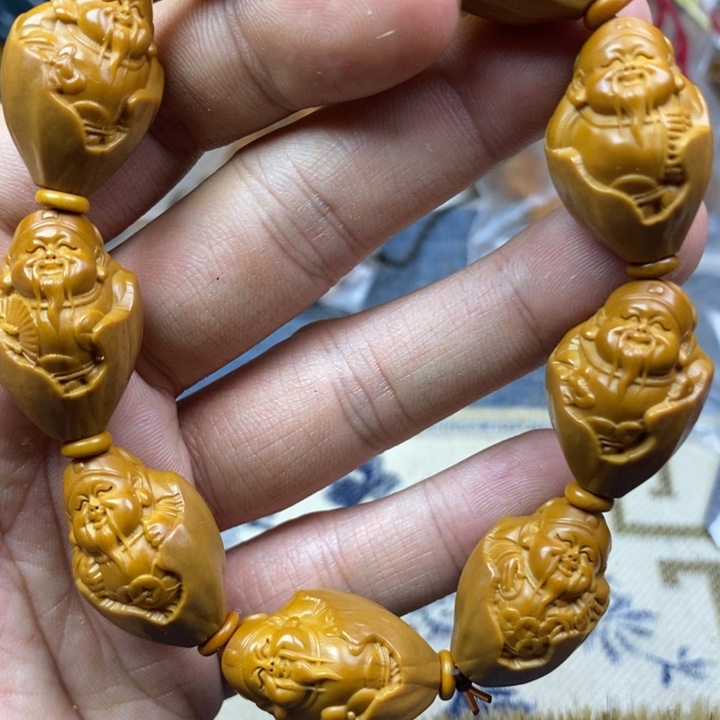 手串/手链橄榄核橄榄核雕工艺手串