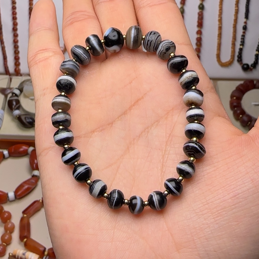 玛瑙/玉髓手链未镶嵌