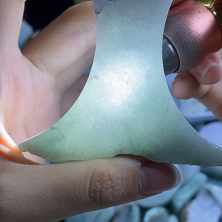 翡翠裸石纯天然翡翠