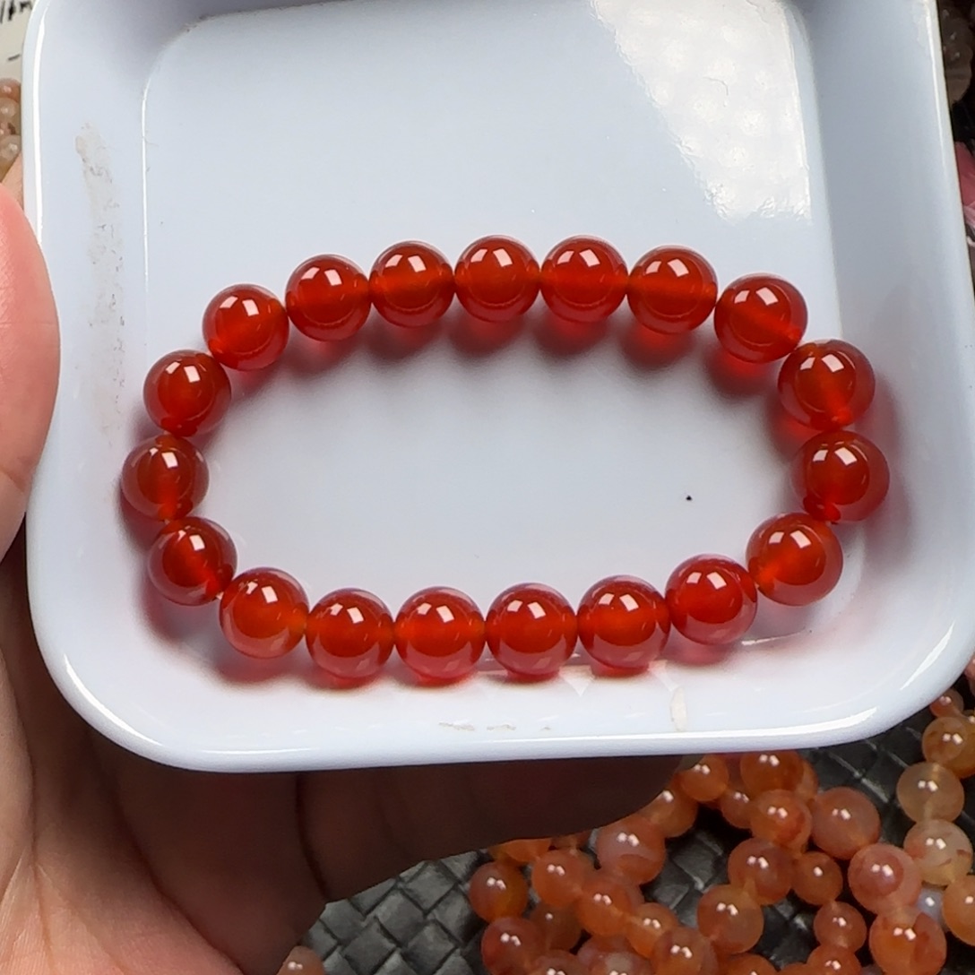 未镶嵌玛瑙/玉髓珠宝半成品