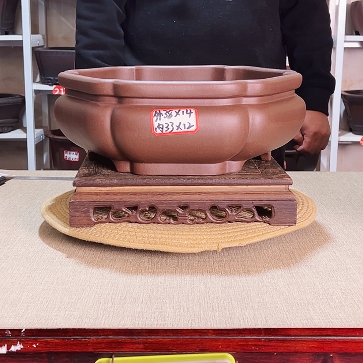 紫砂花盆紫砂花盆