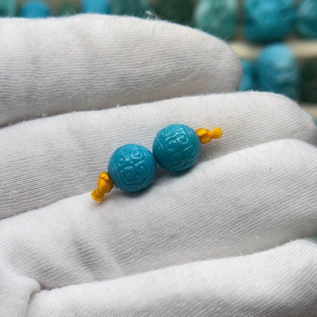 绿松石未镶嵌颈饰卡9