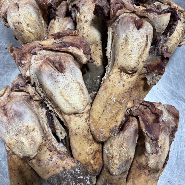 【新疆包邮】新疆本地新鲜牛舌半成品 纯手工  2kg(4斤)