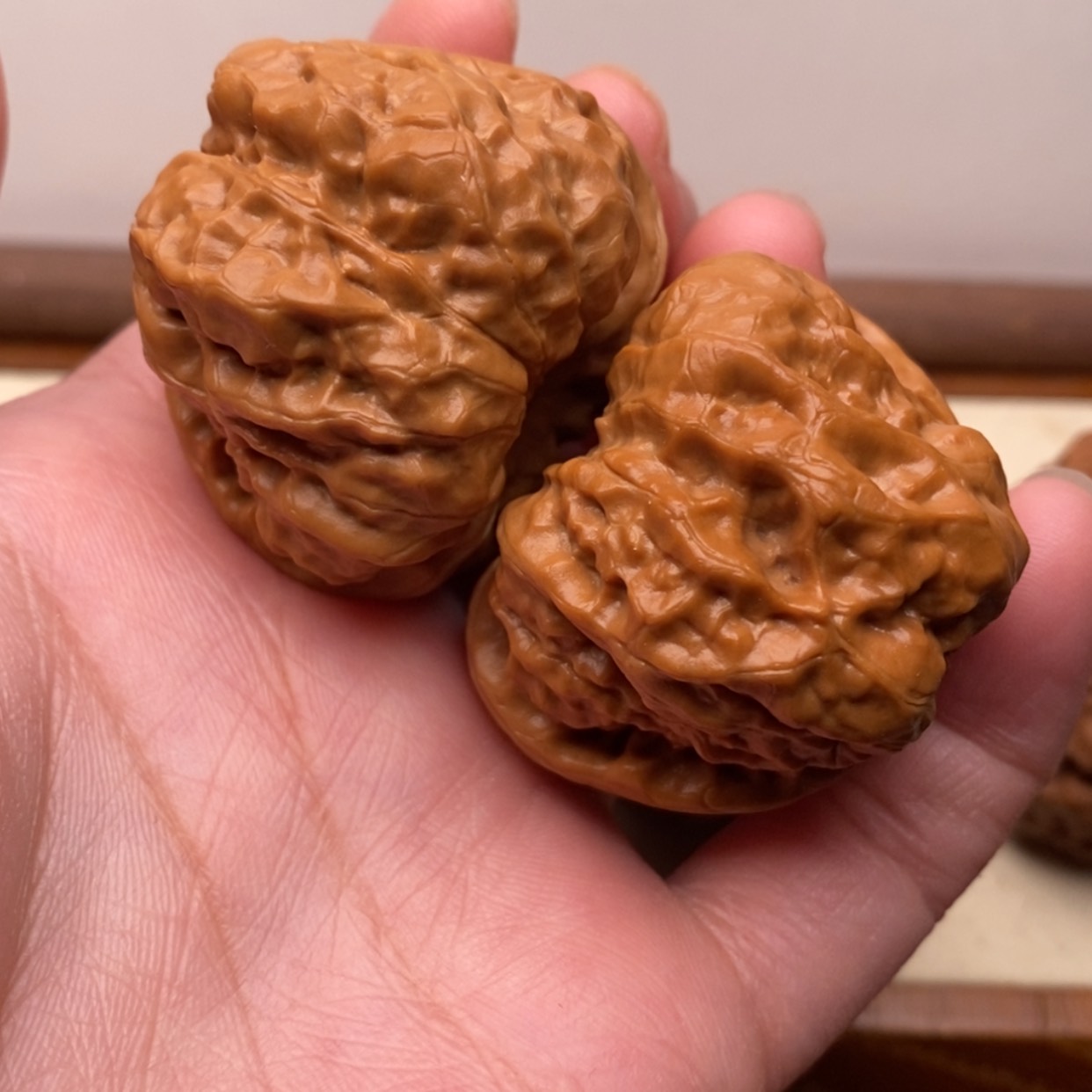 【闪购商品】把件文玩核桃边41左右