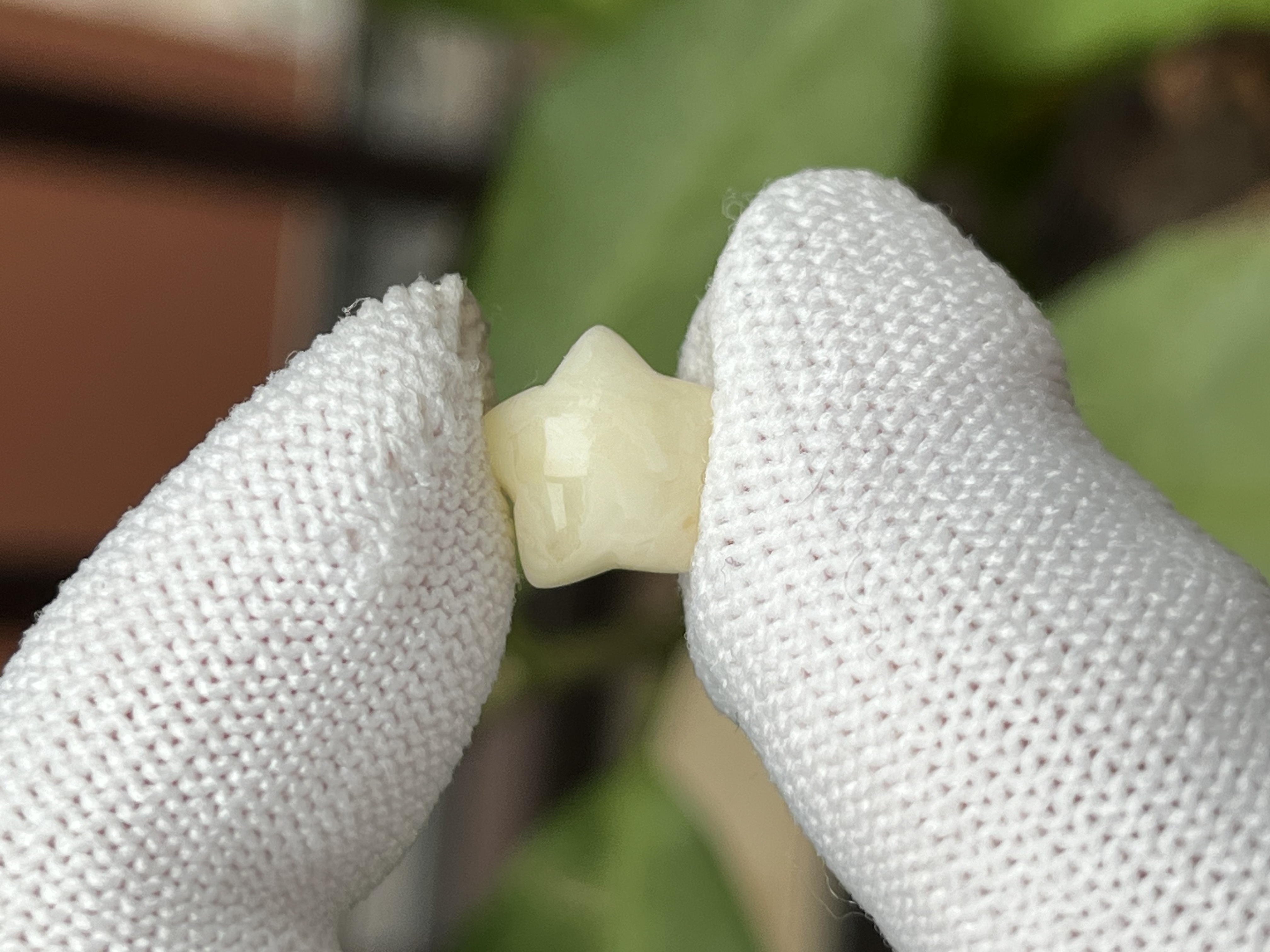 4479天然蜜蜡琥珀星星配饰10.4x7.7mm