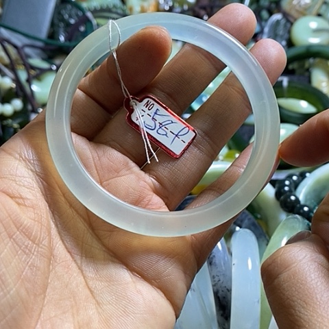 岫玉手镯未镶嵌58-59口径