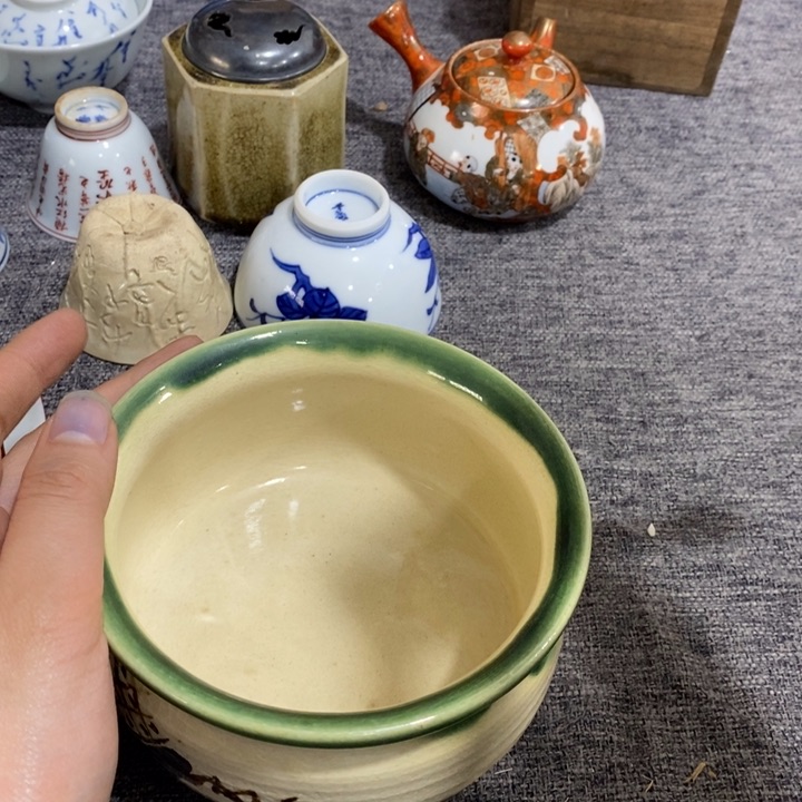 紫砂茶杯非常漂亮好看的碗