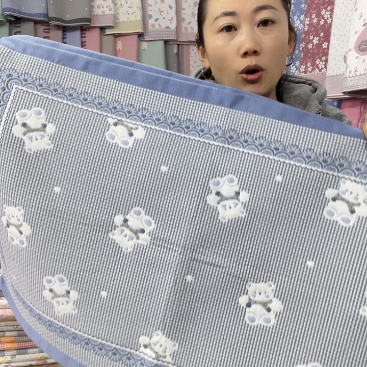 棉特价促销蓝色熊猫