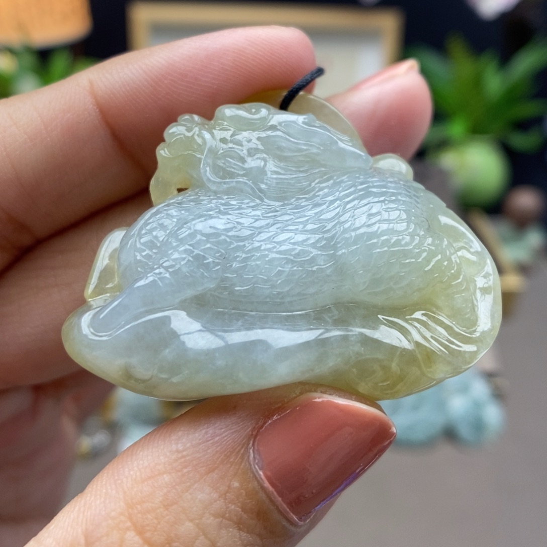 翡翠未镶嵌颈饰吊坠61