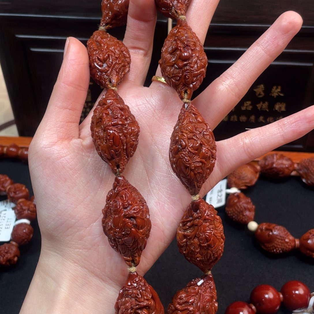 阿***m橄榄核手串水浒108