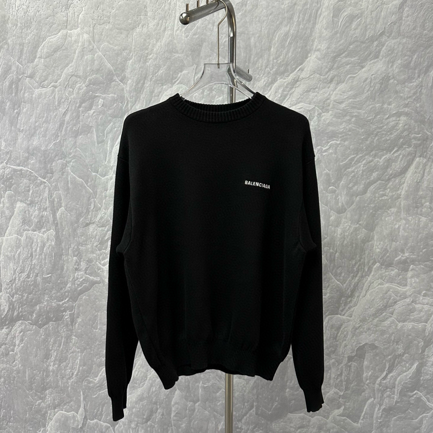 未使用 Balenciaga/巴黎世家 可乐刺绣毛衣 XS码 D15880