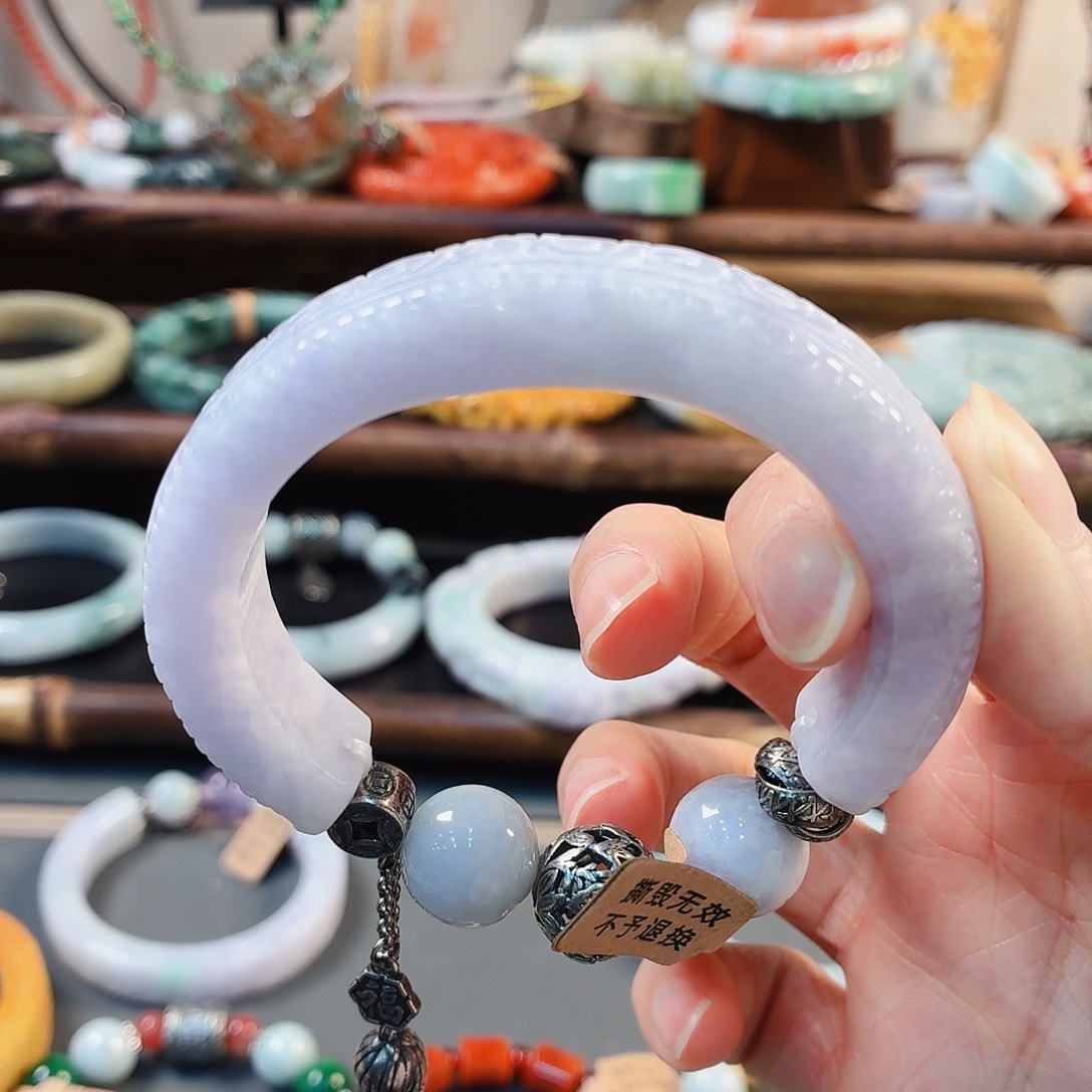 你***趣翡翠未镶嵌手链手串
