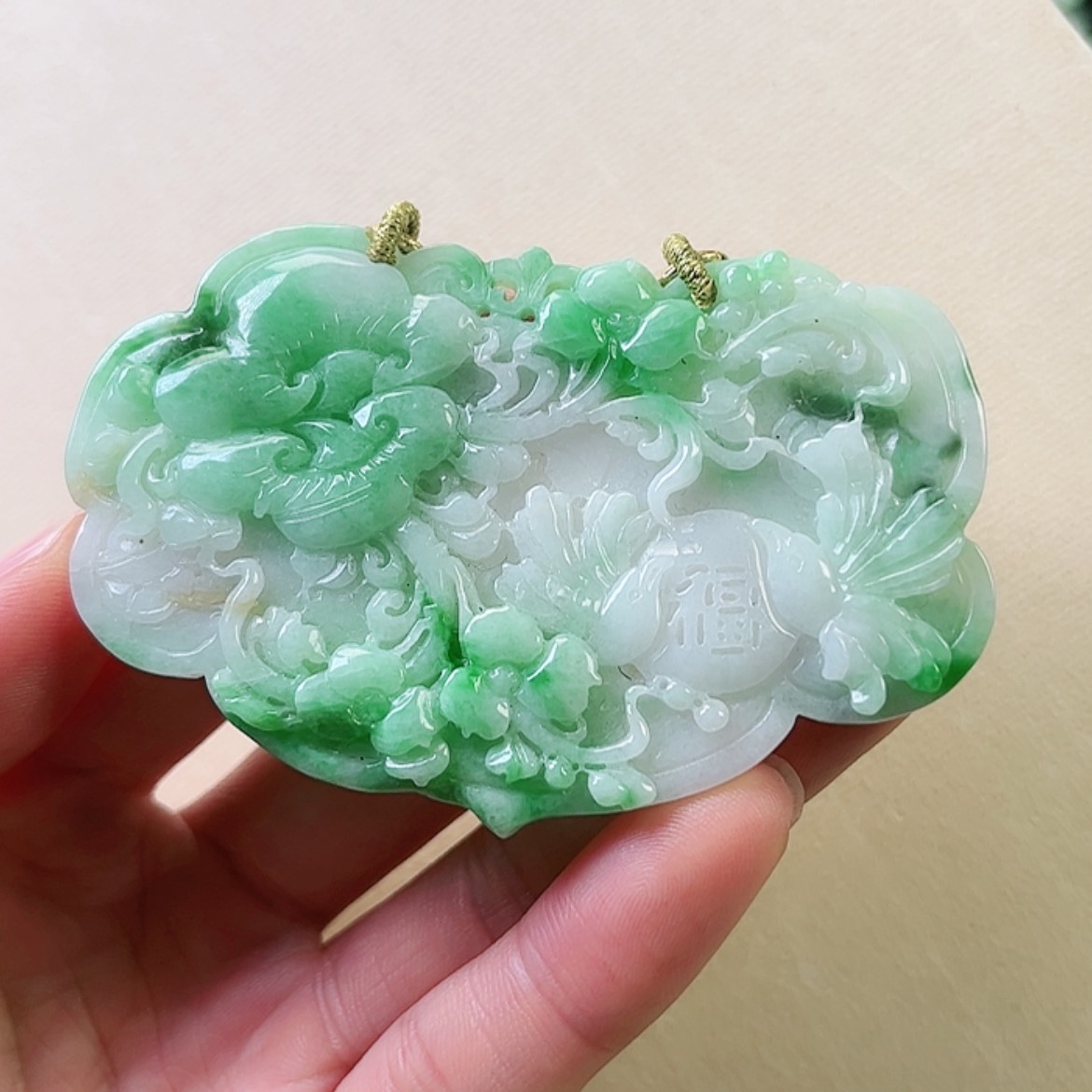 【闪购商品】翡翠颈饰未镶嵌挂件