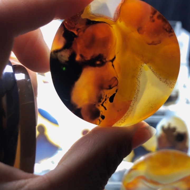 合金玛瑙/玉髓珠宝奇石95