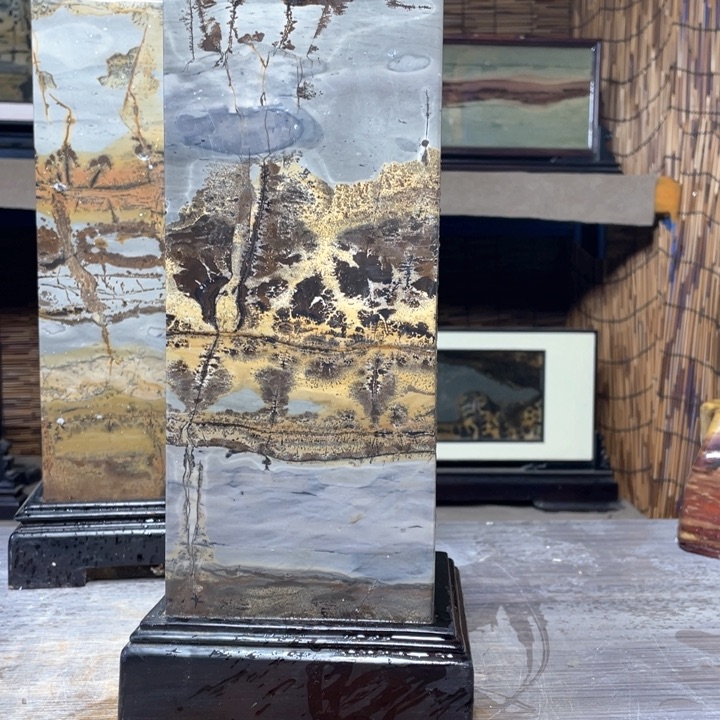 【闪购商品】石材广西天然国画石