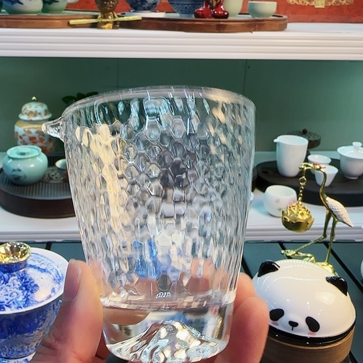 青花瓷器茶具套装旅行茶叶罐玻璃品