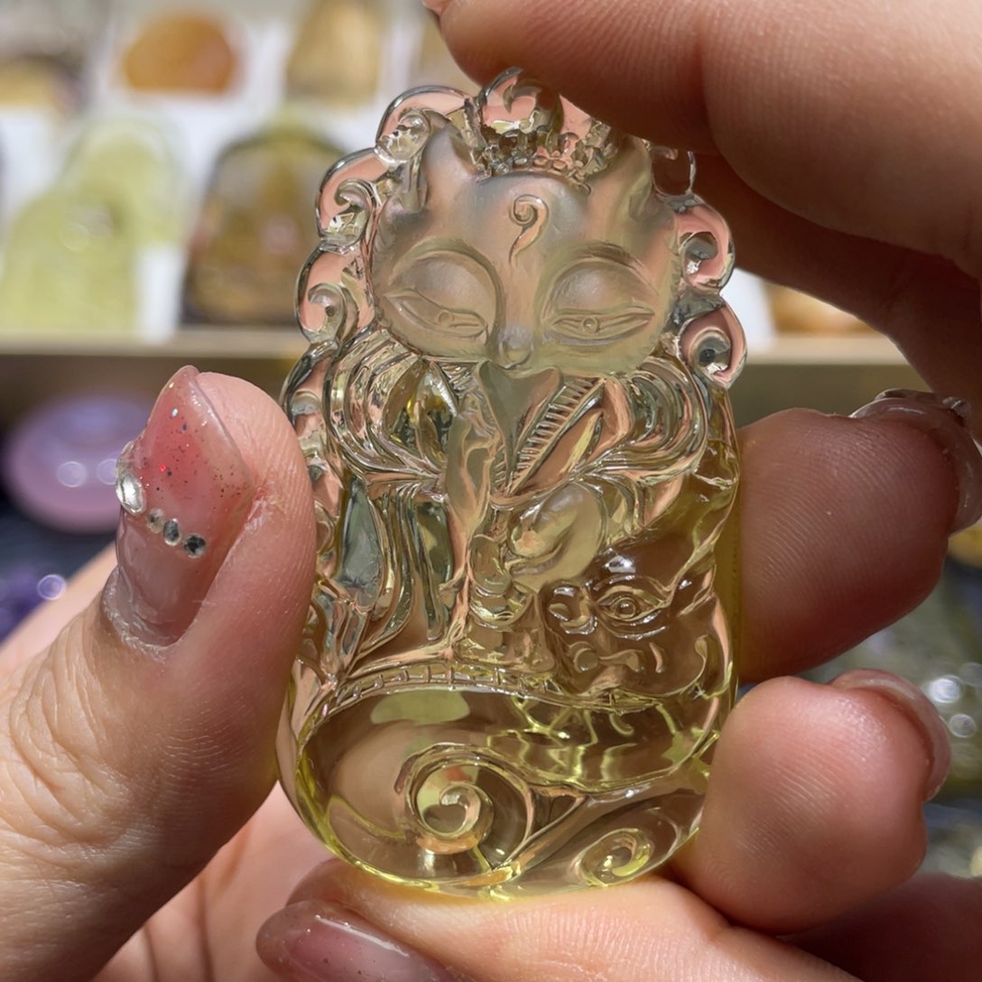 水晶颈饰未镶嵌定制