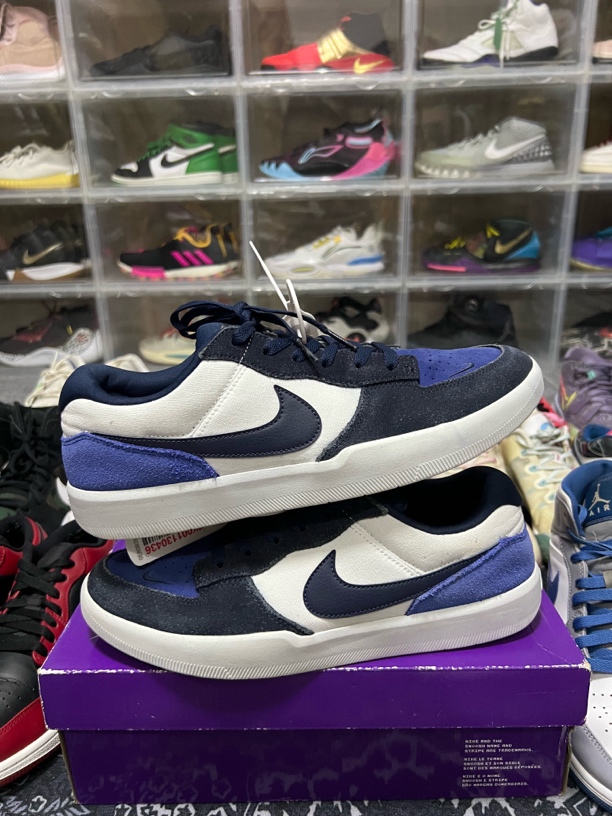 46码/sb58白蓝休闲鞋/二手正品9新