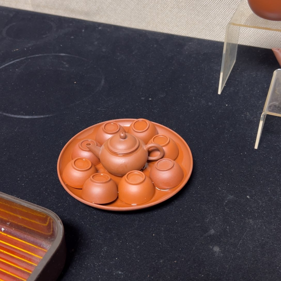 紫砂茶壶秋*逸一套2杯78899