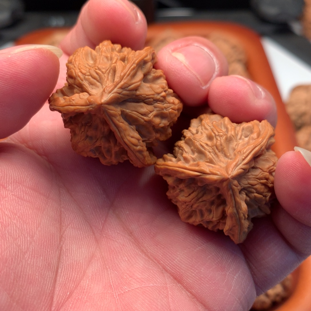 把件文玩核桃盘山公子帽