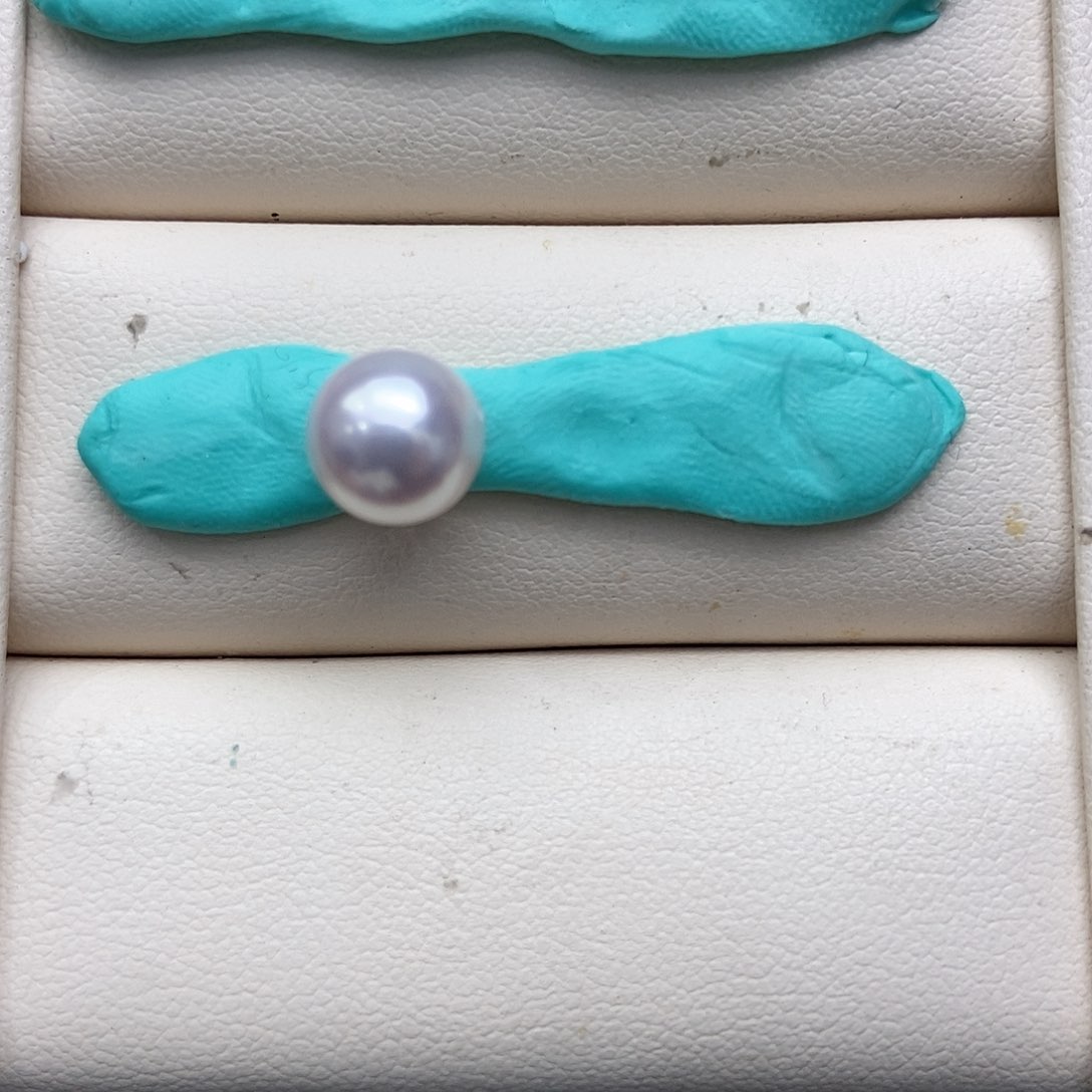 海水珍珠裸珠未镶嵌苹*妈