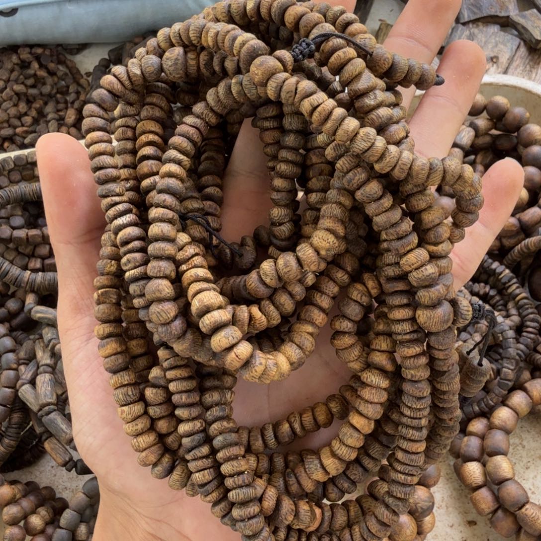 沉香碎屑沉香三圈舍利子白棋15克多样性发一