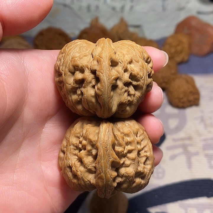 吊坠文玩核桃43平谷元宝