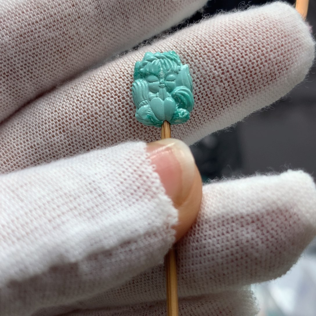 绿松石挂件未镶嵌