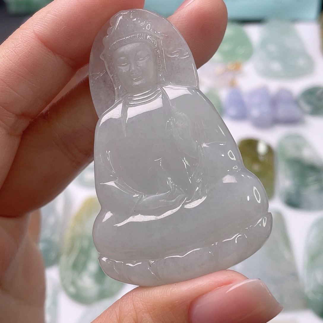 吊坠(不含链)未镶嵌翡翠1