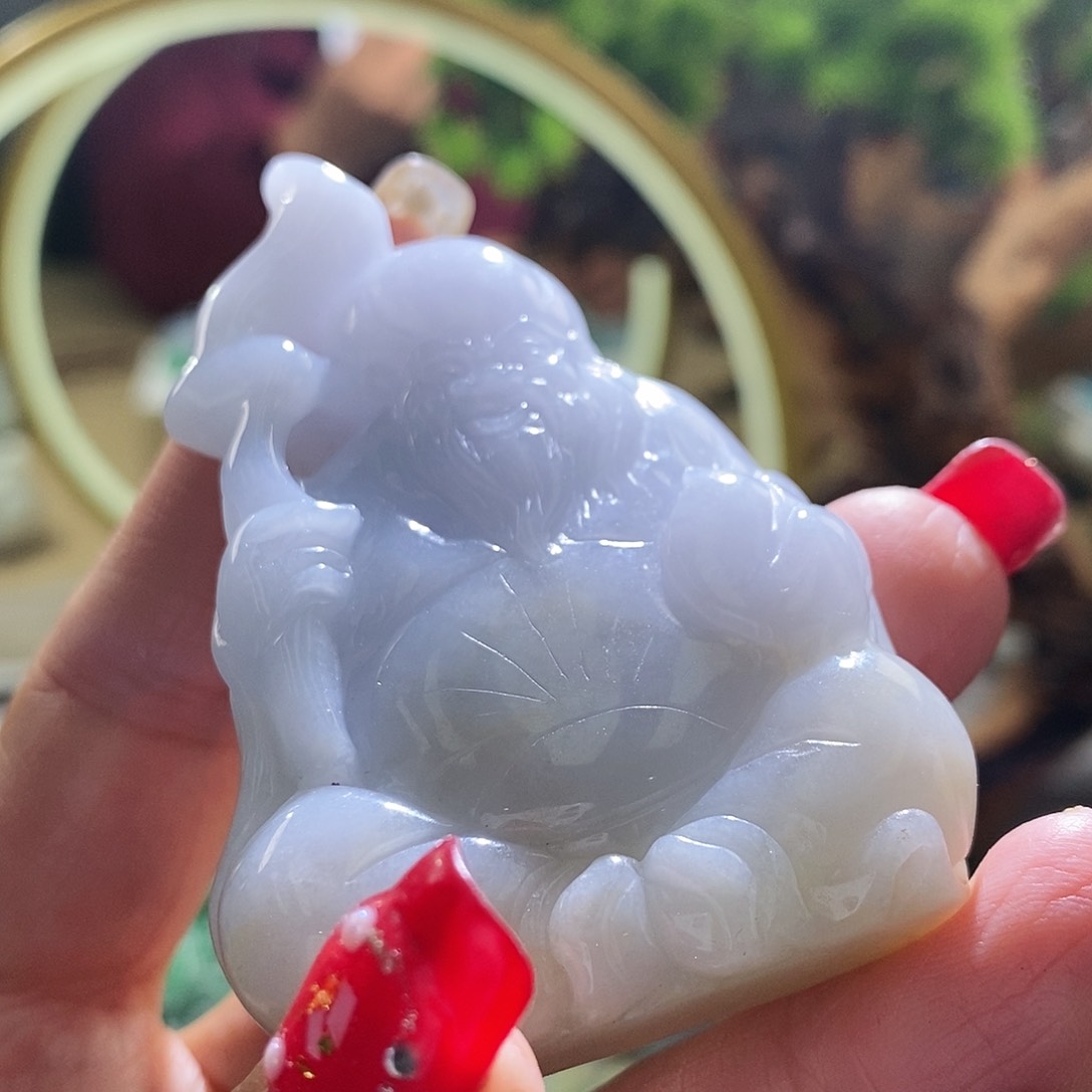 【闪购商品】翡翠颈饰未镶嵌寿星