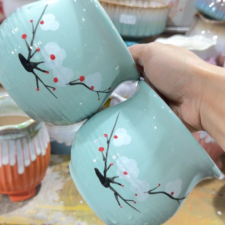 凑9块包邮，有孔，花盆