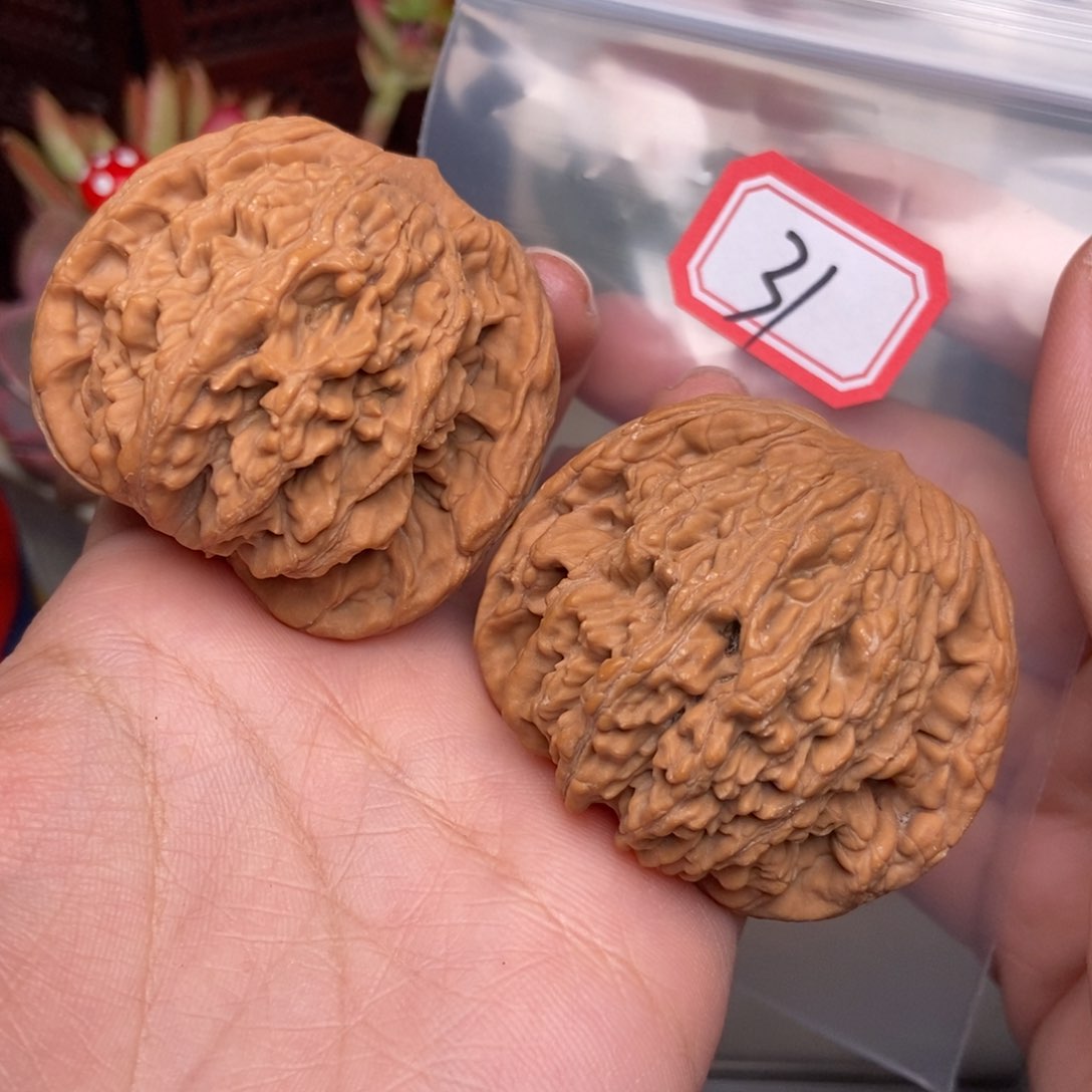 文玩核桃吊坠31号 狮虎兽