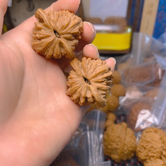 吊坠文玩核桃四座楼