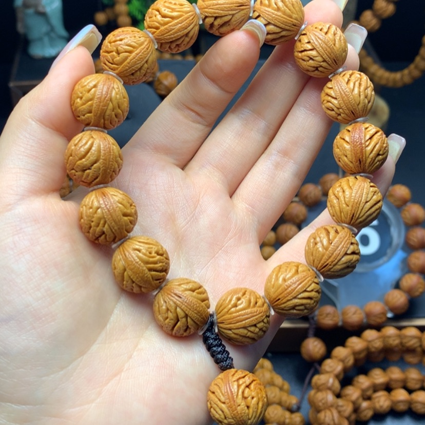 【闪购商品】桃核手串绣球16手串