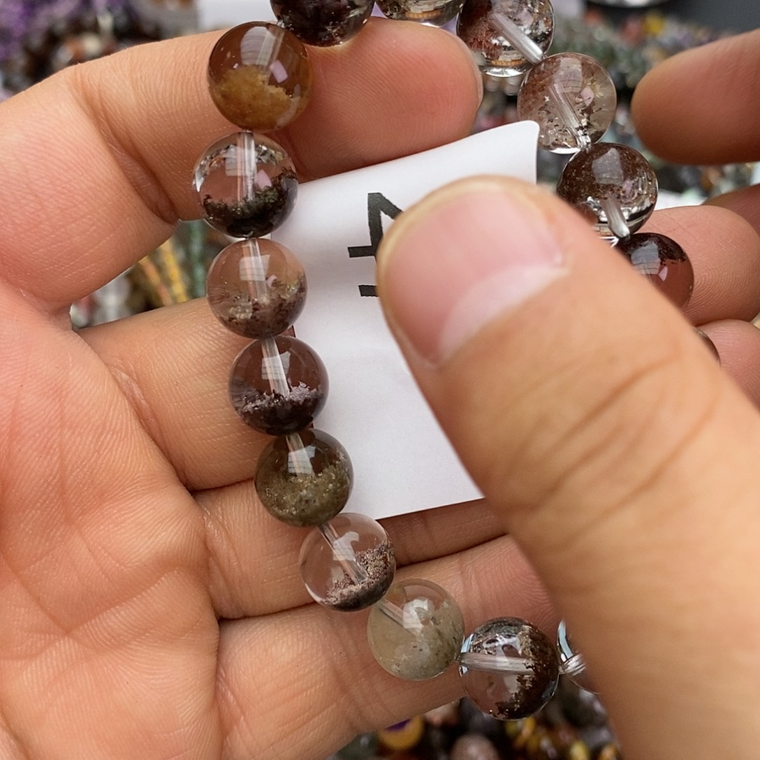 水晶未镶嵌手链手链