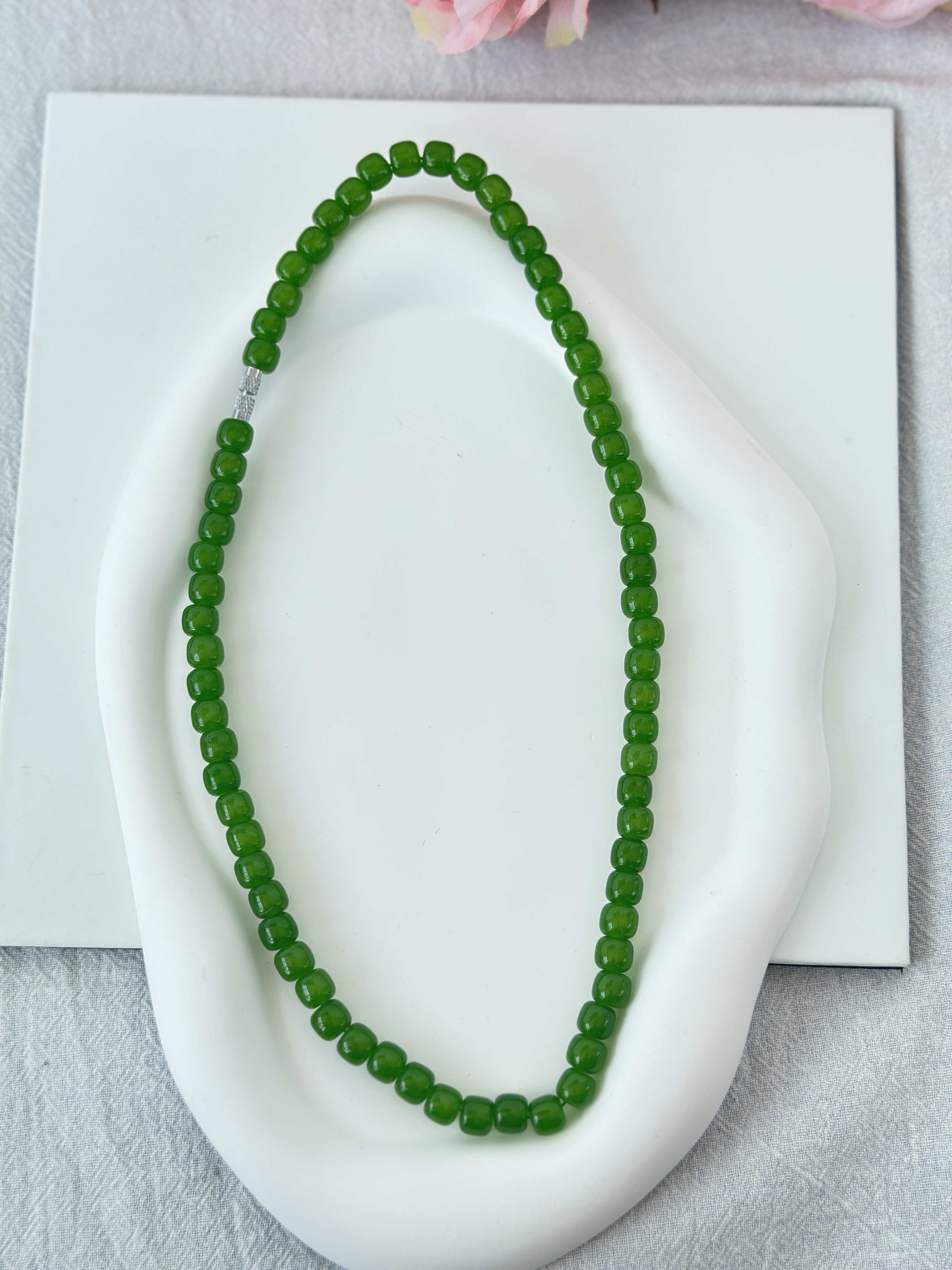 高定珠宝碧玉项链8+HF3478S