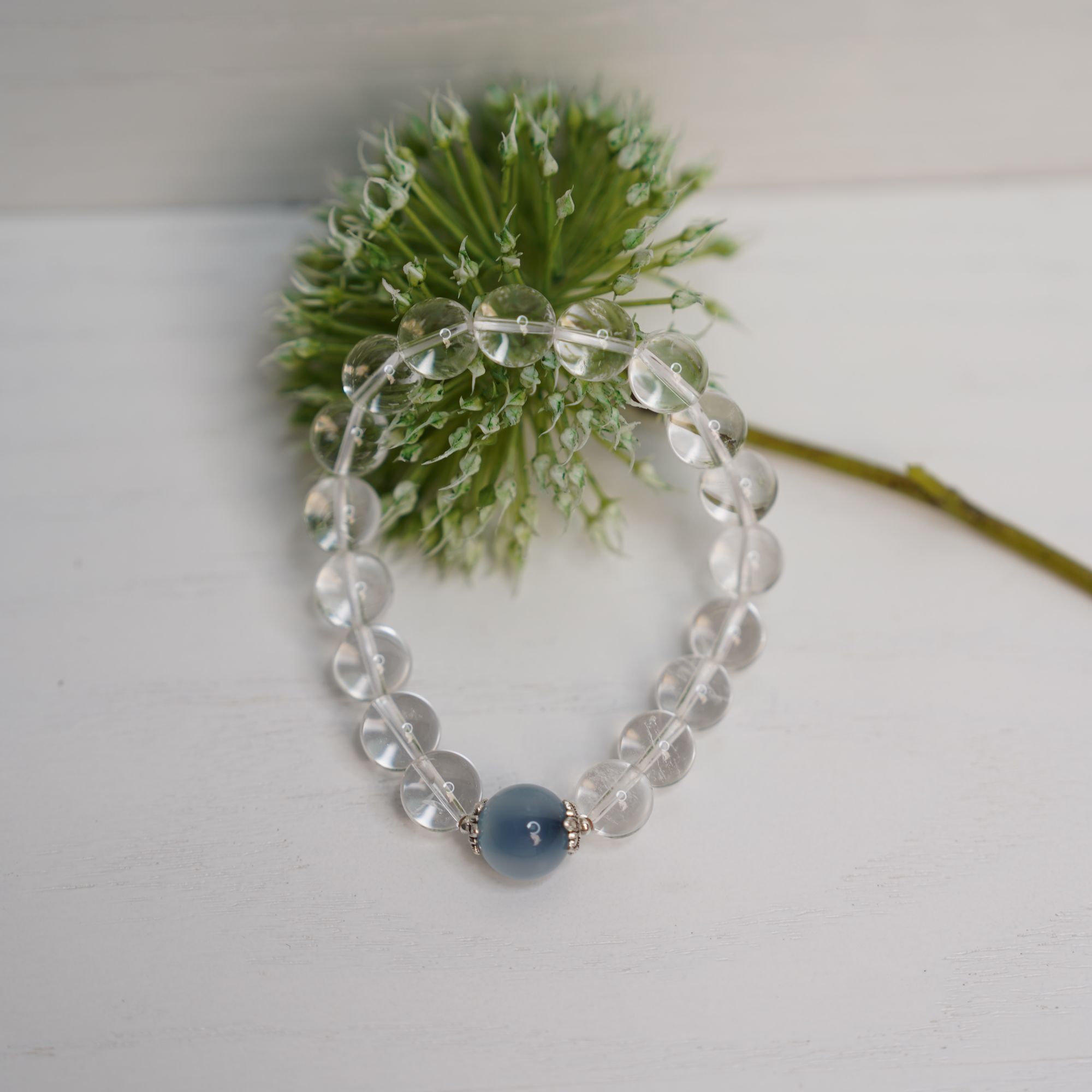 仙门.白水晶手串单圈AX007