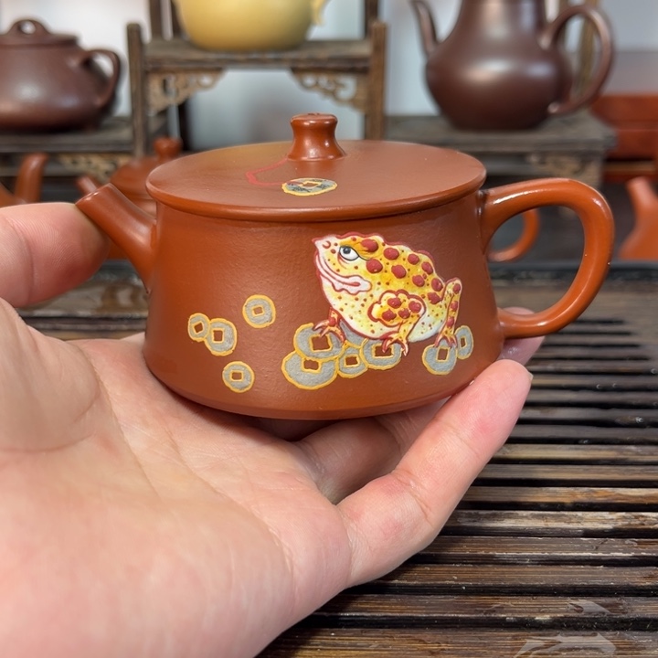 紫砂茶壶原矿紫砂手工制作