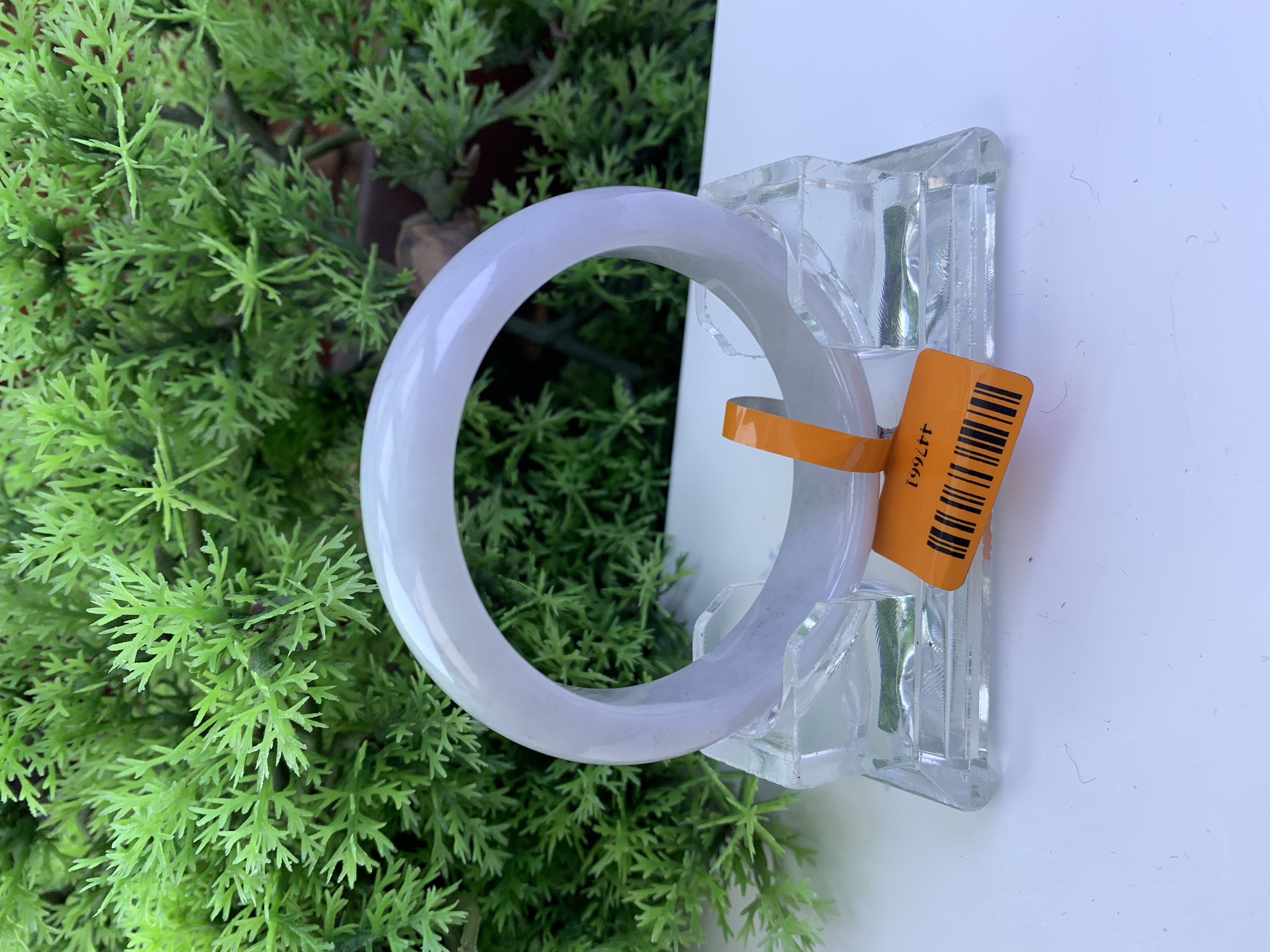 【刘思懿】天然缅甸A货翡翠手镯-K-3