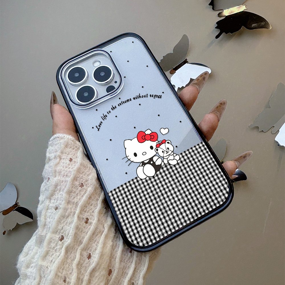【AI键全包】Kitty小熊适用苹果16promax手机壳iphone15/17