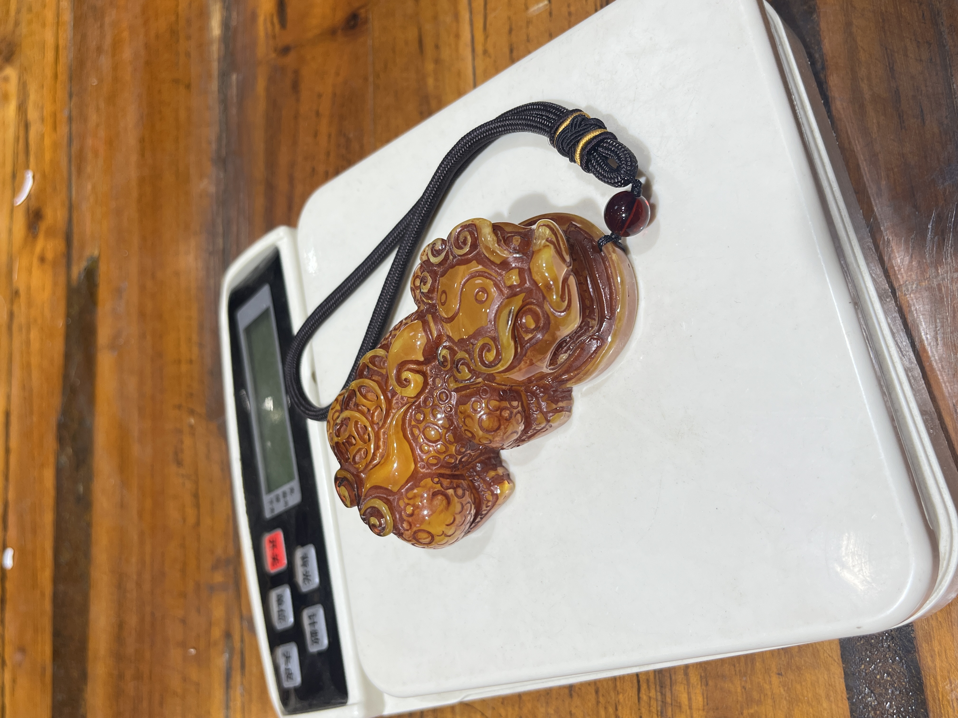 蜜蜡貔貅手把件专属链接