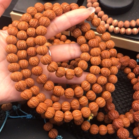 &***&桃核吊坠红魔荔枝