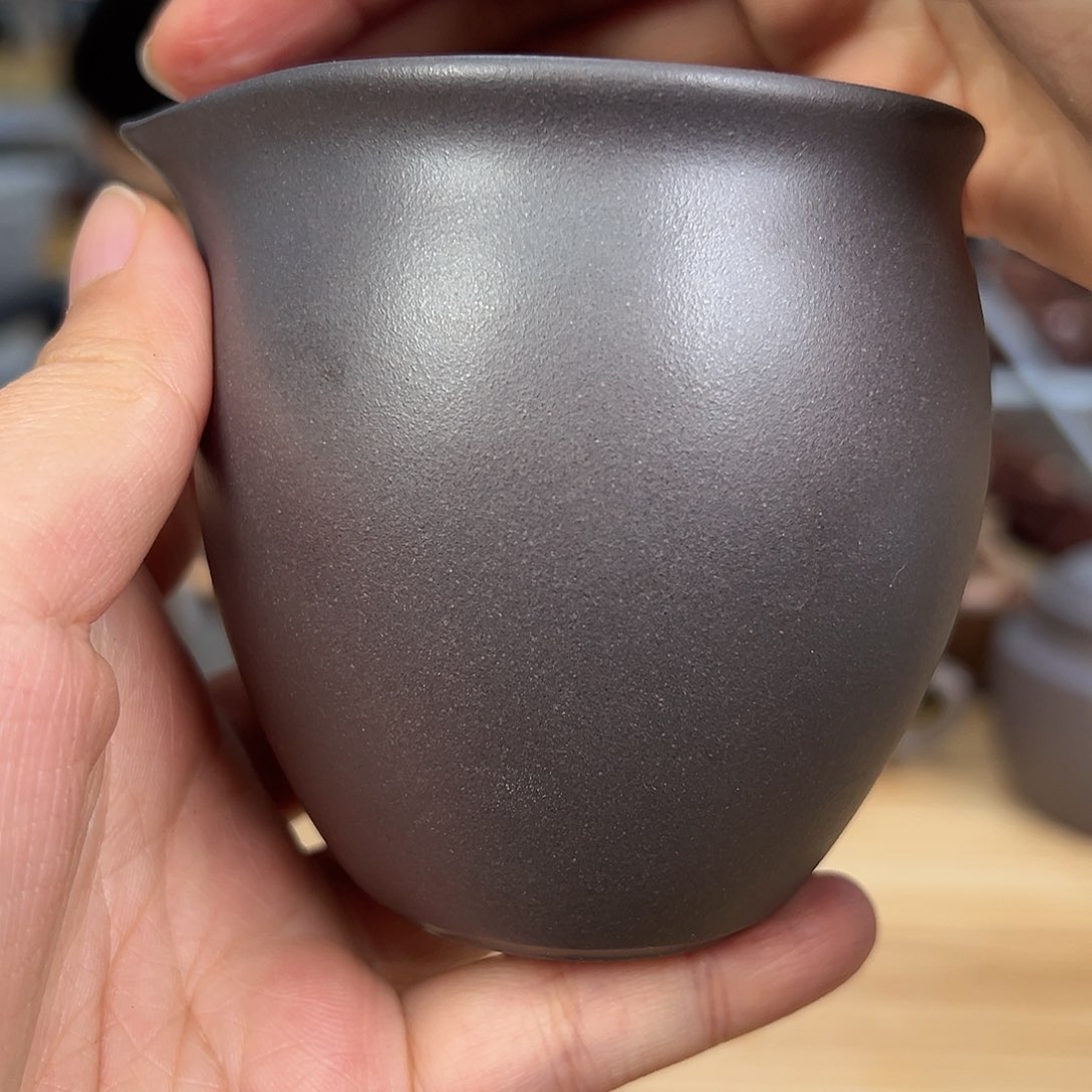 紫砂茶壶黄龙山原矿天青