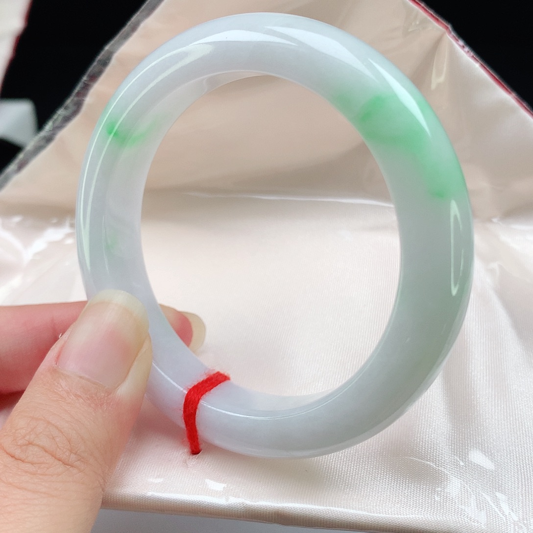 未镶嵌手镯翡翠53圈5715