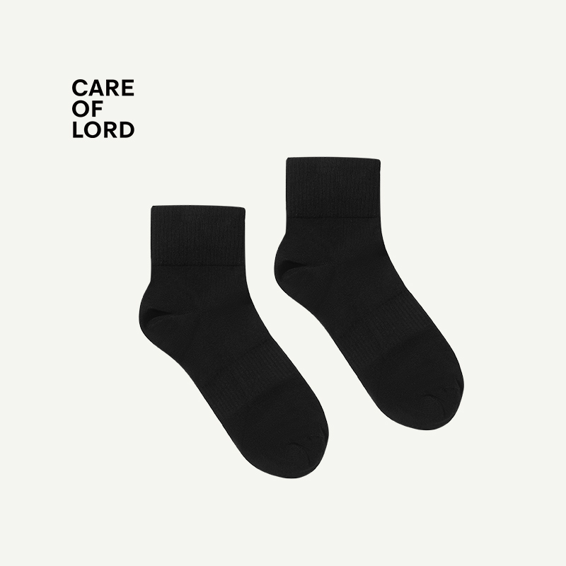 非卖品｜CARE OF LORD 男士黑色短袜